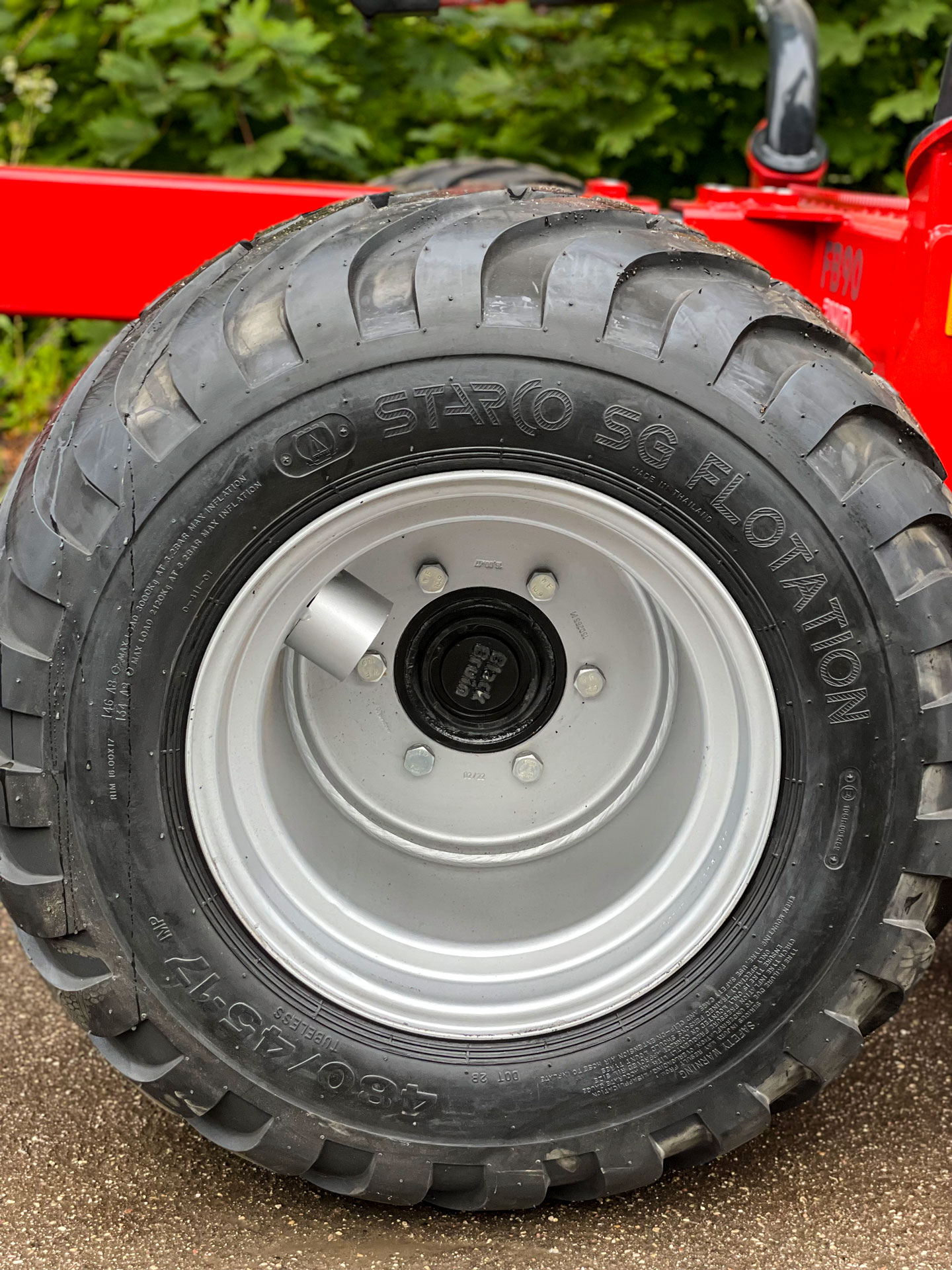FB90-2WD_wheel with hubmotor