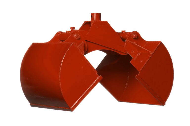 Bucket grapple KG180 in red
