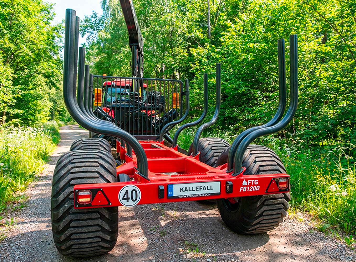Holzrückewagen FB120D